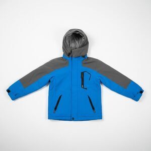 CREATMO US Boy's Waterproof Ski Jacket Warm Winter Snow Coat Windproof Snowboard